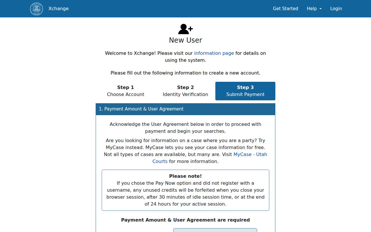 Wayne County court docket Xchange guest registration